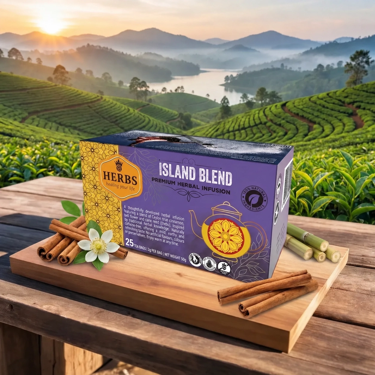 Island Blend tea